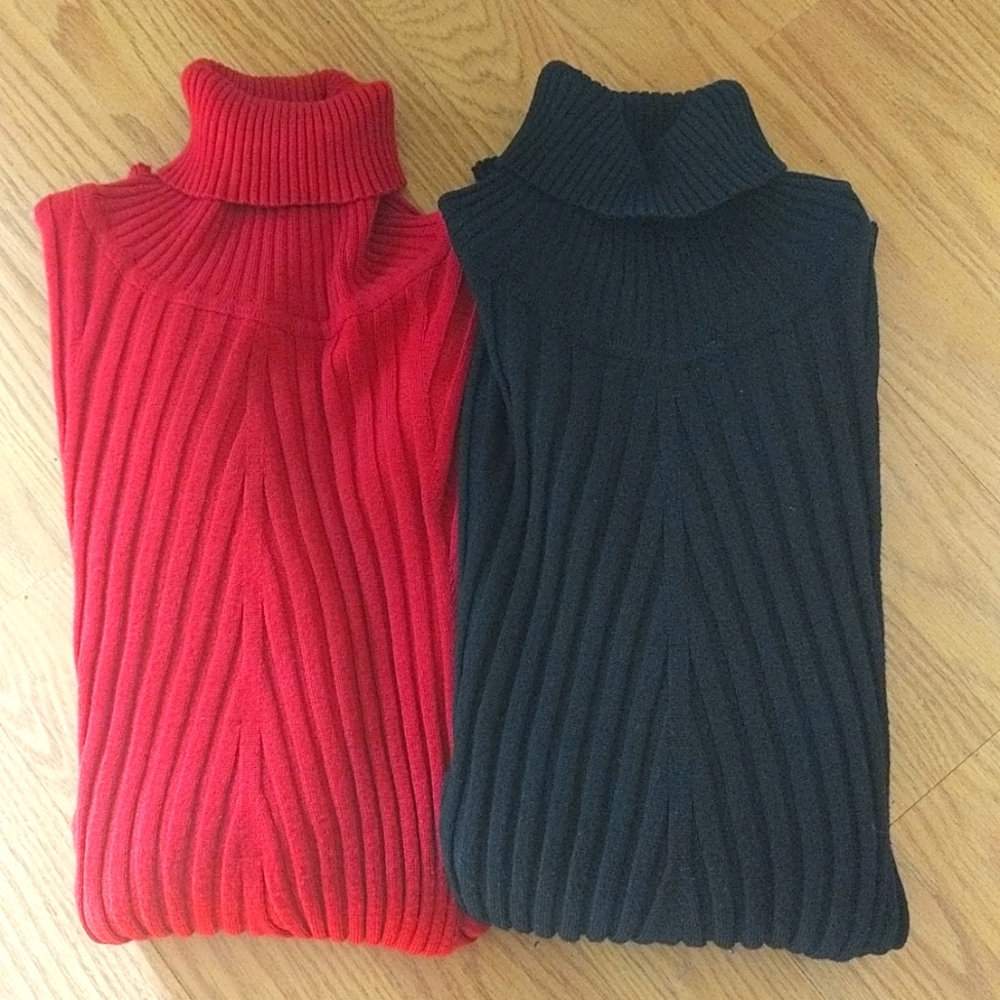 Two Turtleneck Sweaters